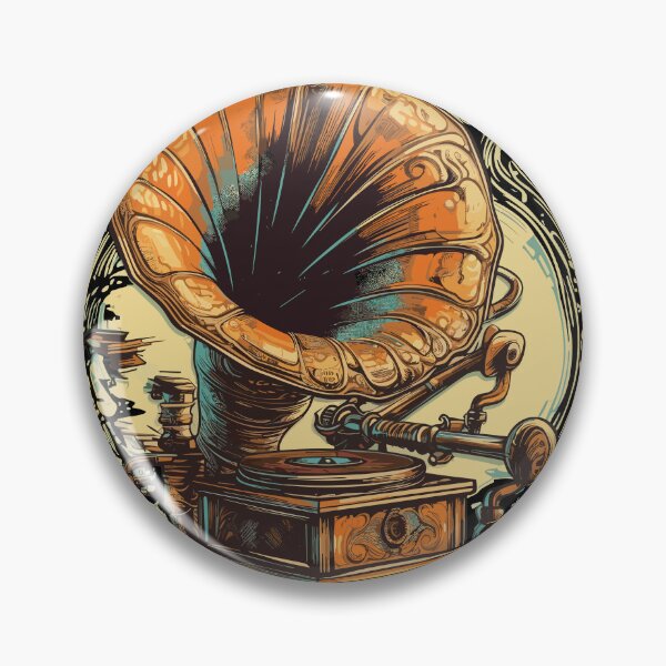 Item preview, Vintage Victorian Antique Phonograph #3 designed and sold by Digital Media Buzz Content.