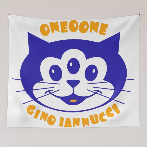 Item preview, 101 skateboards retro gino cat designed and sold by Paintbase.