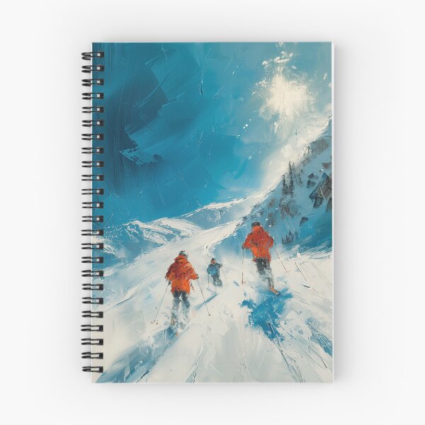 Item preview, Original Ski Sport Painting   designed and sold by Rockwpapart.