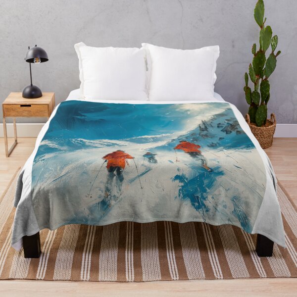 Item preview, Original Ski Sport Painting designed and sold by Rockwpapart.