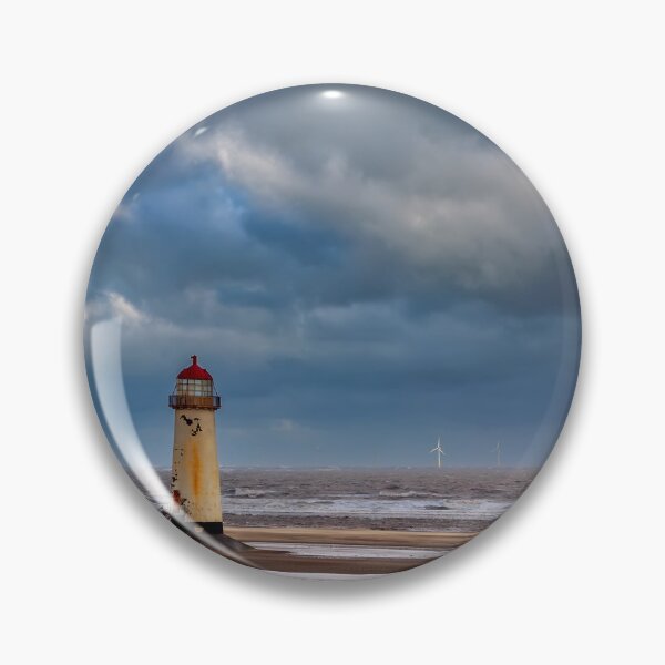Item preview, Point of Ayr Lighthouse Wales UK designed and sold by AJEvans.