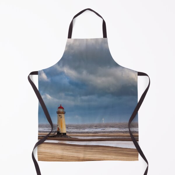 Item preview, Point of Ayr Lighthouse Wales UK designed and sold by AJEvans.