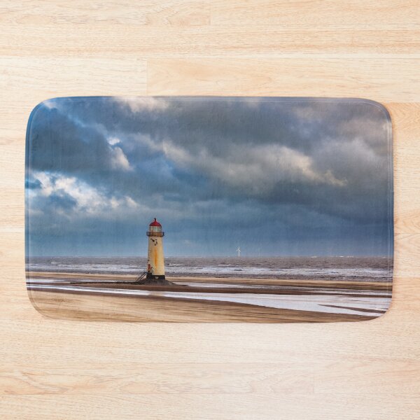 Item preview, Point of Ayr Lighthouse Wales UK designed and sold by AJEvans.