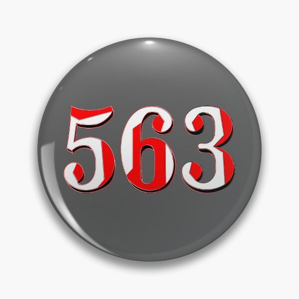 Item preview, number five hundred and sixty-three digit 563 order sequence team member age designed and sold by 4rpixs.
