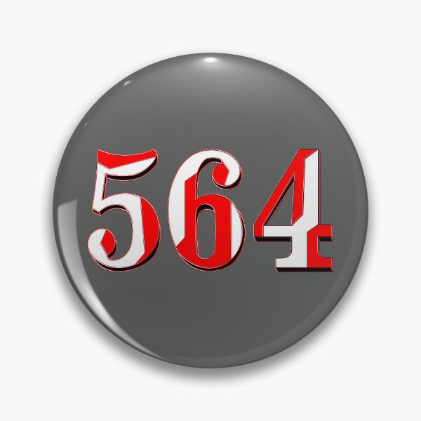Item preview, number five hundred and sixty-four digit 564 order sequence team member age designed and sold by 4rpixs.