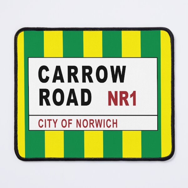 Item preview, Carrow Road Street Sign designed and sold by rogue-design.