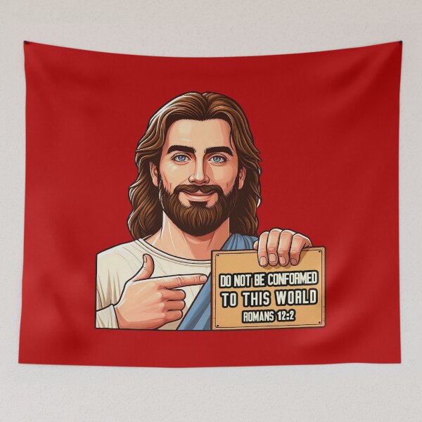 Item preview, Romans 12:2 Do Not Be Conformed To This World designed and sold by plushism.