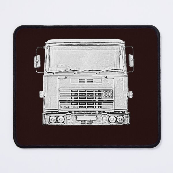 Item preview, Seddon Atkinson 400 classic 1970s British lorry monochrome designed and sold by soitwouldseem.
