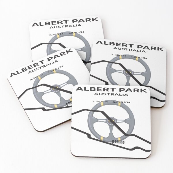 Item preview, ALBERT PARK AUSTRALIA F1 CIRCUIT MINIMAL  designed and sold by Brian Nicholls.