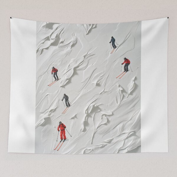 Item preview, Original Ski Sport Painting  designed and sold by Rockwpapart.