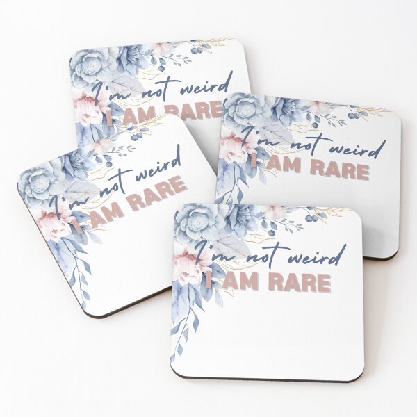 Item preview, I'm Not Weird I Am Rare Perfection Love Yourself Uniqueness designed and sold by kkjustpaint.