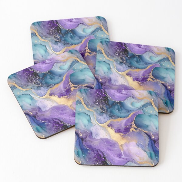 Item preview, Ethereal Dance of Colors and Gold in Abstract designed and sold by creativekrish.