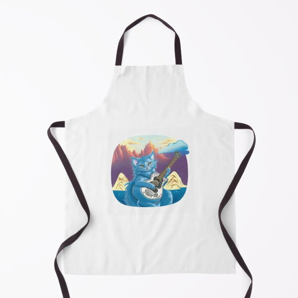 Item preview, Guitarist cat designed and sold by ZeusGallery.