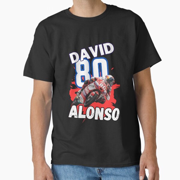 Vista previa del artículo con la obra «David Alonso Moto3 Moto GP campeón de carreras MotoGP Regalo», diseñado y vendido por RoryPotts.