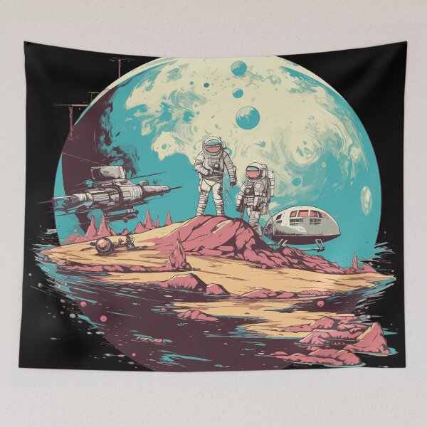 Item preview, Steampunk Moon Landing Cosmos Si-Fi #5 designed and sold by Digital Media Buzz Content.