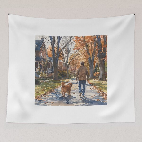 Item preview, Dog Walking Adventure: Unique Gifts for Dog Owners | Personalized Leash Holders & Accessories designed and sold by Mr-whiteBG.
