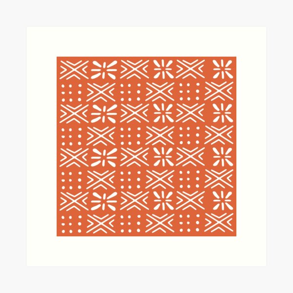 Aperçu de l'œuvre Bogolan pagne Tissu créée et vendue par Wolagno.