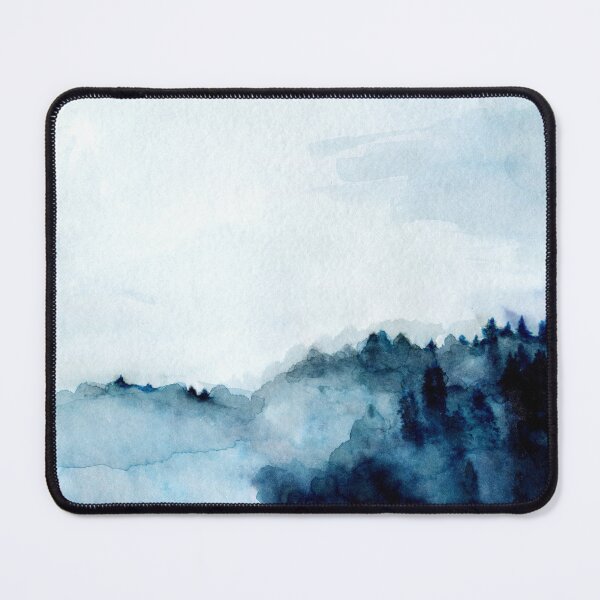 Item preview, Mysterious forest, watercolor artwork designed and sold by FleurDesign.