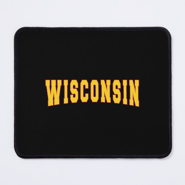 Item preview, Vintage Stencil Wisconsin State designed and sold by US States Merch.