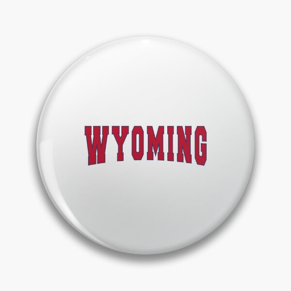 Item preview, Vintage Stencil Wyoming State designed and sold by US States Merch.