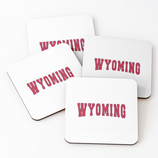 Item preview, Vintage Stencil Wyoming State designed and sold by US States Merch.