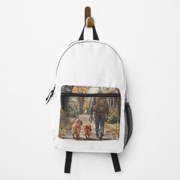 Item preview, Dog Owner Walking Their Pet designed and sold by Mr-whiteBG.