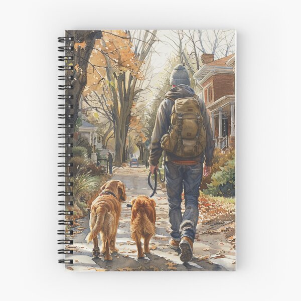 Item preview, Dog Owner Walking Their Pet designed and sold by Mr-whiteBG.