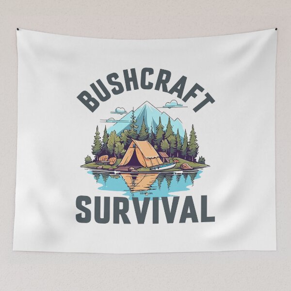Item preview, Bushcraft Survival Wild mountain Camping Outdoor designed and sold by RaselStyleHub.