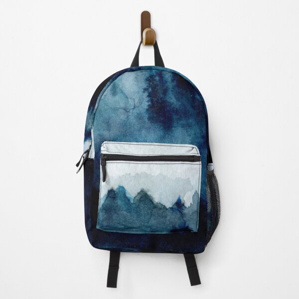 Item preview, Foggy forest watercolor art designed and sold by FleurDesign.