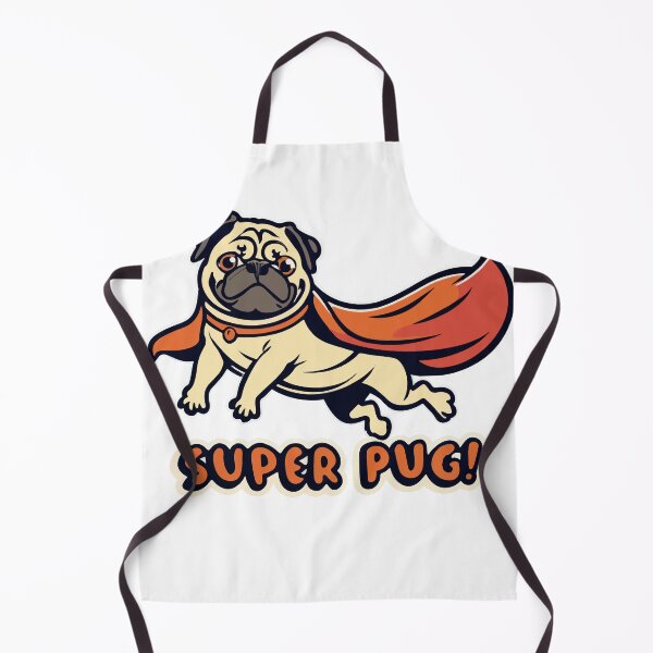 Item preview, Super Pug Superhero Comic Style designed and sold by NiftyWrx.