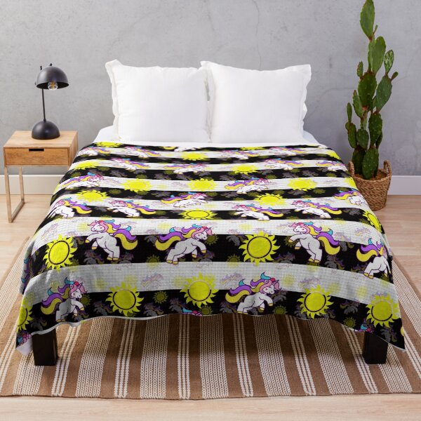 Item preview, Unicorn Stripes - Pattern Design designed and sold by PatternTitan.