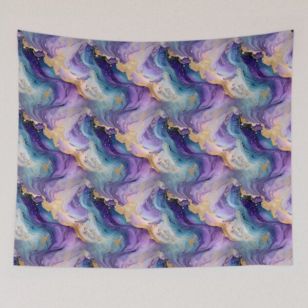 Item preview, Ethereal Dance of Colors and Gold in Abstract designed and sold by creativekrish.