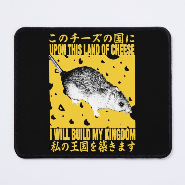 Item preview, Cheese Kingdom Rat designed and sold by VintageMedatsu.