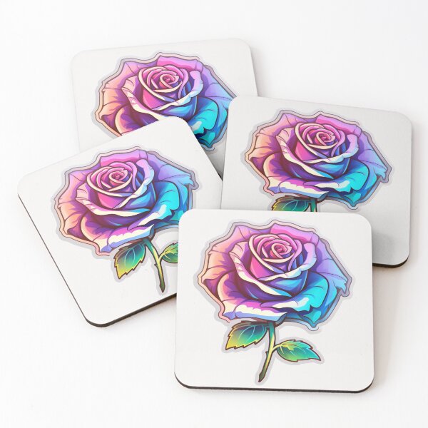 Item preview, Rainbow Rose designed and sold by MendaciousMina.