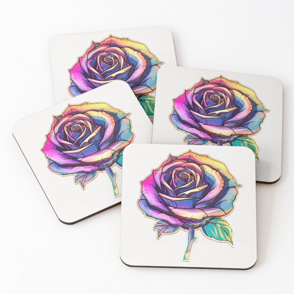 Item preview, Rainbow Rose designed and sold by MendaciousMina.