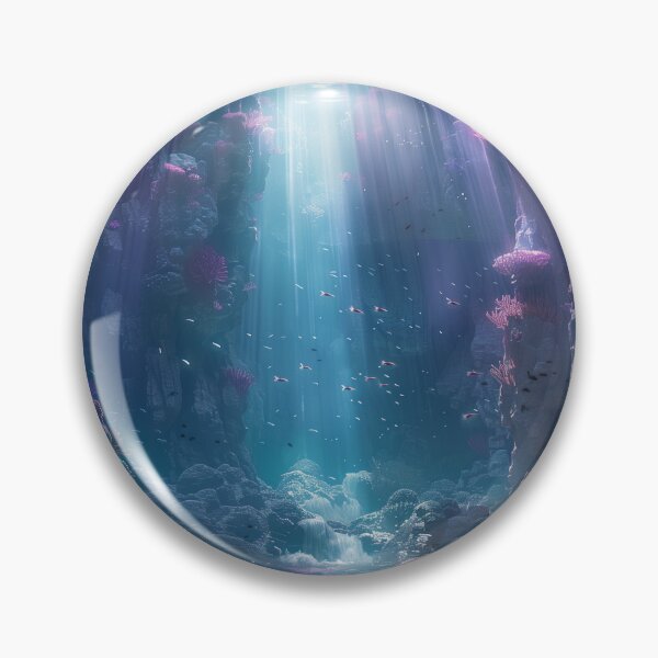 Item preview, Sunlit Underwater Canyon designed and sold by palmyst.
