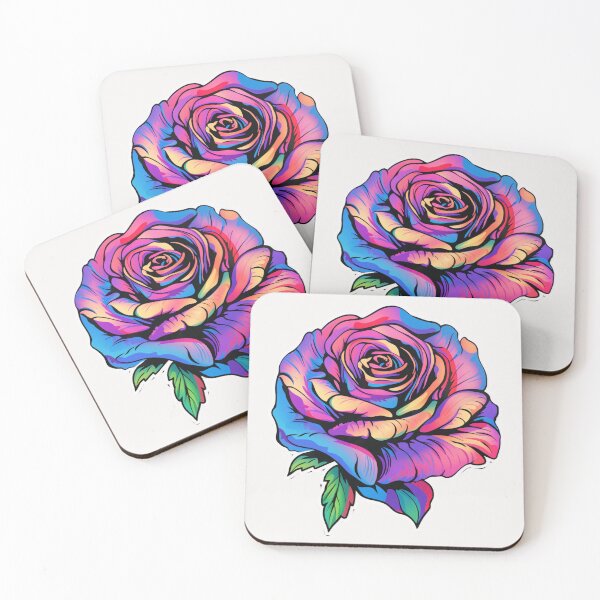 Item preview, Rainbow Rose designed and sold by MendaciousMina.