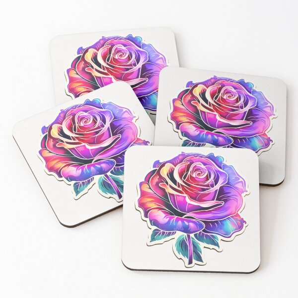 Item preview, Rainbow Rose designed and sold by MendaciousMina.