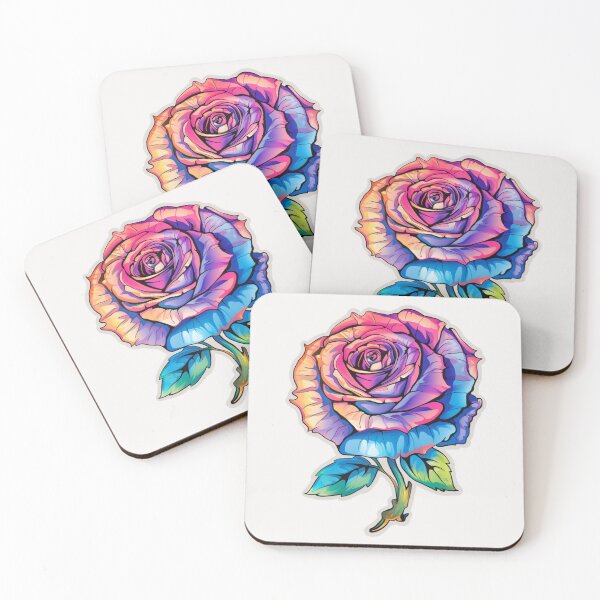 Item preview, Rainbow Rose designed and sold by MendaciousMina.