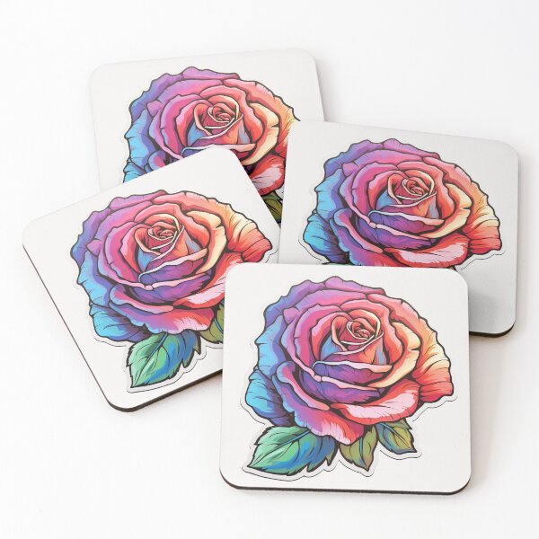 Item preview, Rainbow Rose designed and sold by MendaciousMina.