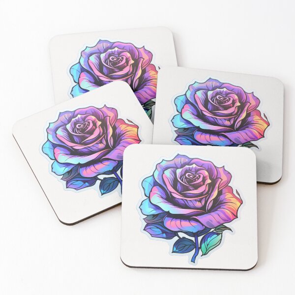 Item preview, Rainbow Rose designed and sold by MendaciousMina.