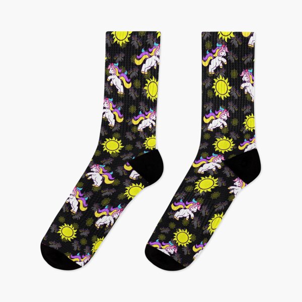 Item preview, Black Background Unicorn - Surface Pattern Design designed and sold by PatternTitan.