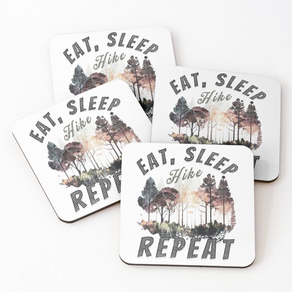 Item preview, Eat Sleep Hike Repeat designed and sold by Teez Haven.