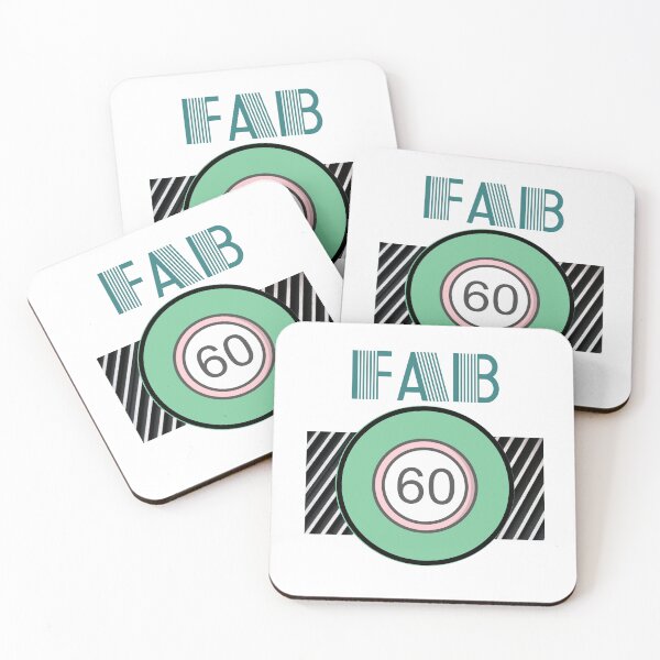 Item preview, FAB 60 Birthday designed and sold by Quirky Dez.