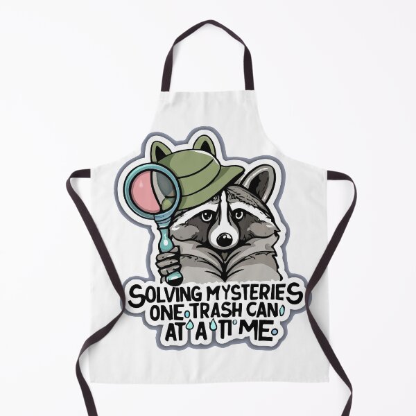 Item preview, Mischievous Raccoon Detective designed and sold by NiftyWrx.