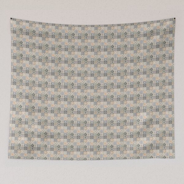 Item preview, Moroccan Mixed Tile Design designed and sold by FayeLangoulant.