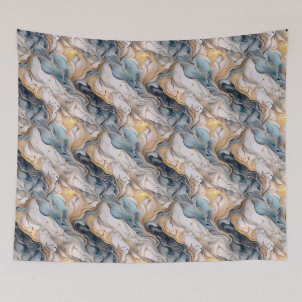 Item preview, Ethereal Waves: A Dance of Colors and Textures designed and sold by creativekrish.