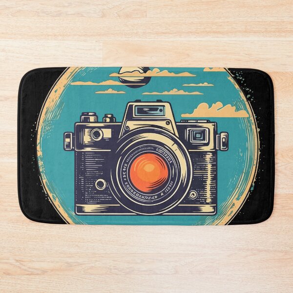 Item preview, Vintage Pop-art Camera #2 designed and sold by Digital Media Buzz Content.