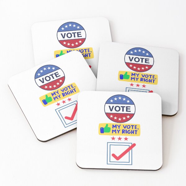 Item preview, My Vote My Right designed and sold by Quirky Dez.