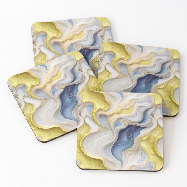 Item preview, Ethereal Dance of Colors and Gold in Abstract designed and sold by creativekrish.